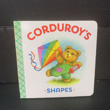 Load image into Gallery viewer, Corduroy&#39;s Shapes (MaryJo Scott &amp; Don Freeman) -character board
