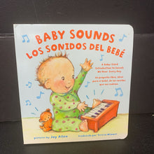 Load image into Gallery viewer, Baby Sounds/Los Sonidos del bebe (In English/Spanish) -board
