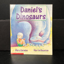 Load image into Gallery viewer, Daniel's Dinosaurs (Mary Carmine) -paperback
