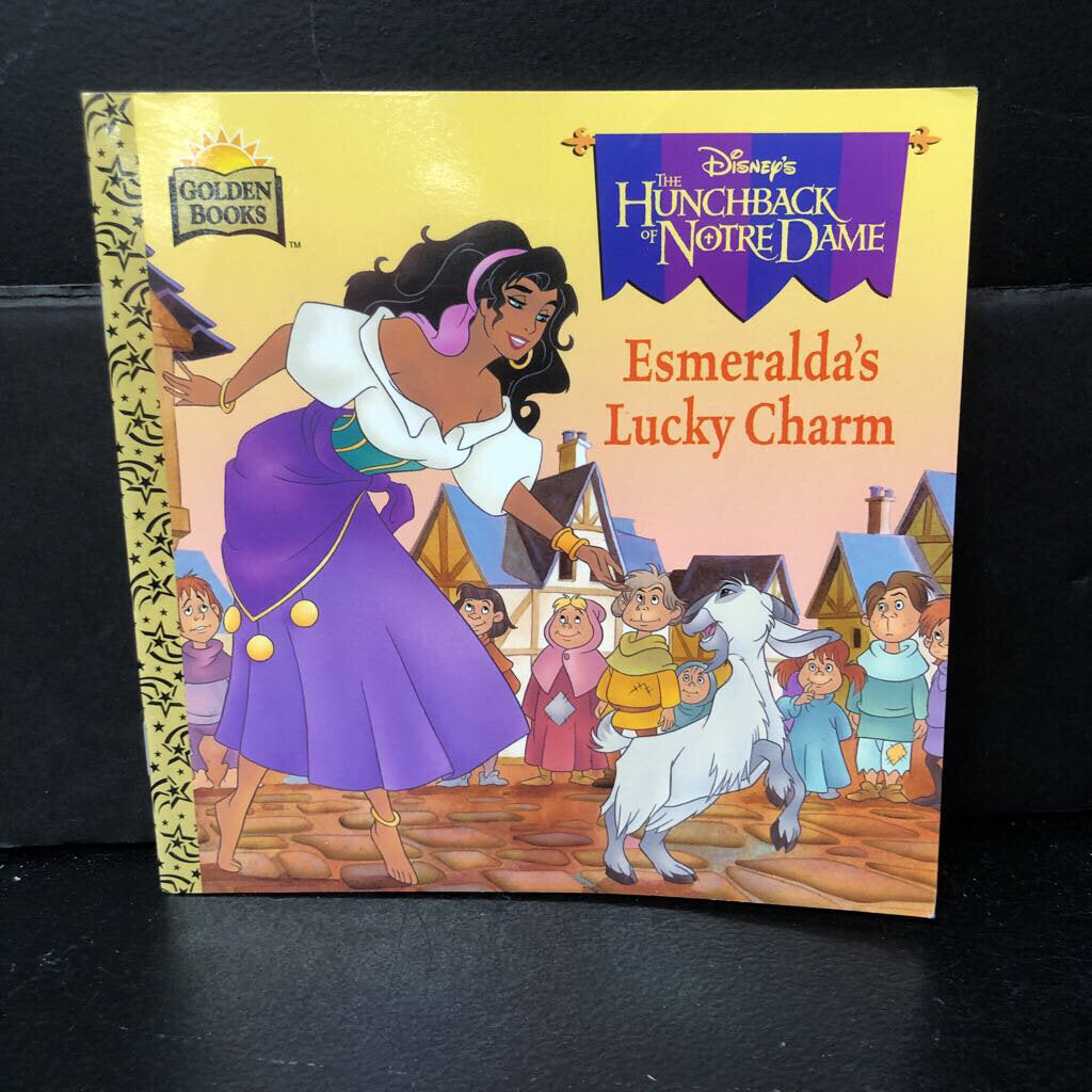 Esmeralda's Lucky Charm (Disney's The Hunchback of Notre Dame) (Golden Book) (Margo Ludell) -character paperback