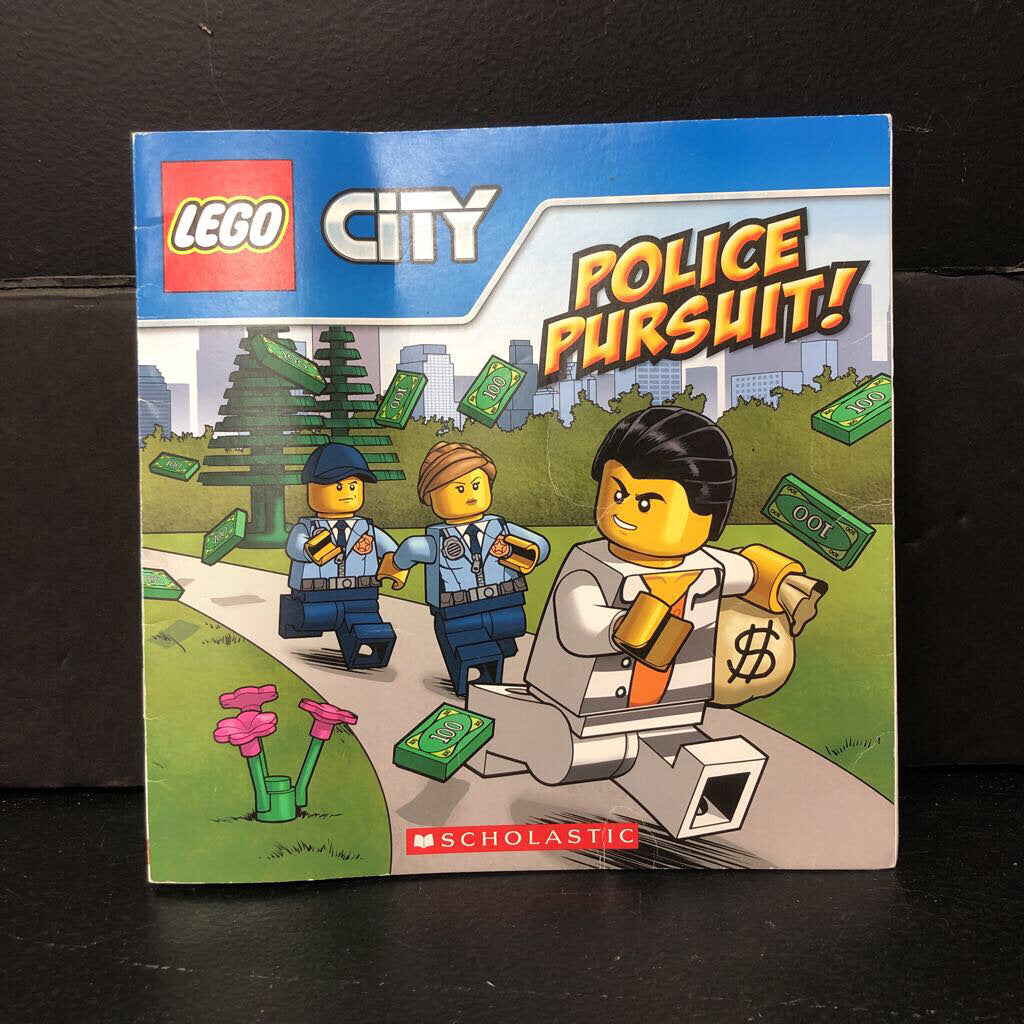 Police Pursuit! (Lego City) (Meredith Rusu) -character paperback