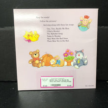 Load image into Gallery viewer, One, Two, Buckle My Shoe and Other Learning Songs -paperback
