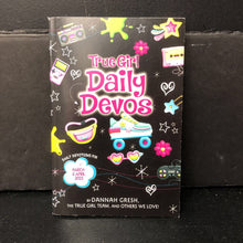 Load image into Gallery viewer, True Girl Daily Devos: Daily Devotions for March &amp; April 2023 (Dannah Gresh) (True Girl) -religion paperback
