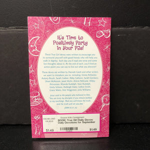 True Girl Daily Devos: Daily Devotions for September & October (Dannah Gresh) (True Girl) -religion paperback