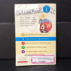 Charlie Goes to the Doctor (Charlie the Ranch Dog) (Ree Drummond) (I Can Read Level 1) -character reader paperback