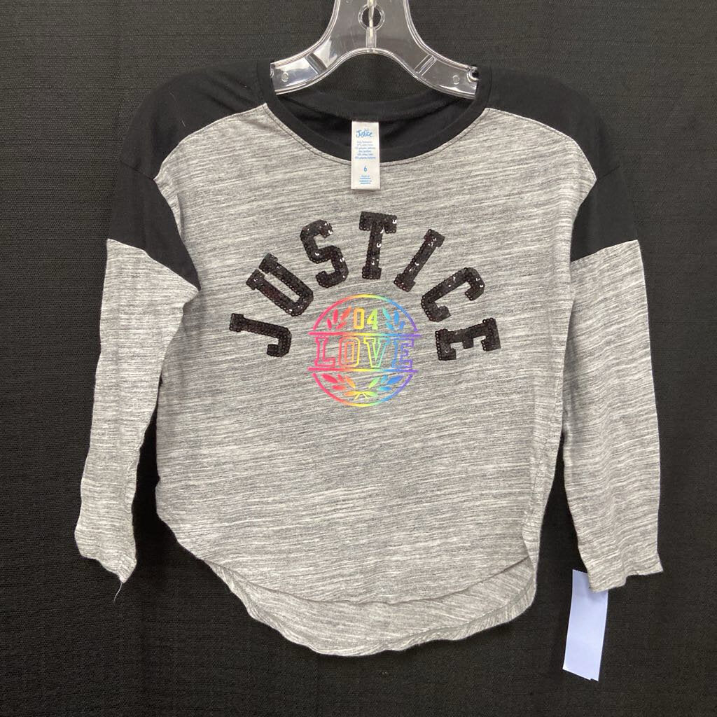 Sequin T-Shirt Top