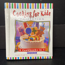 Load image into Gallery viewer, Cooking for Kids Collection: 3 Cookbooks in 1 -food hardcover
