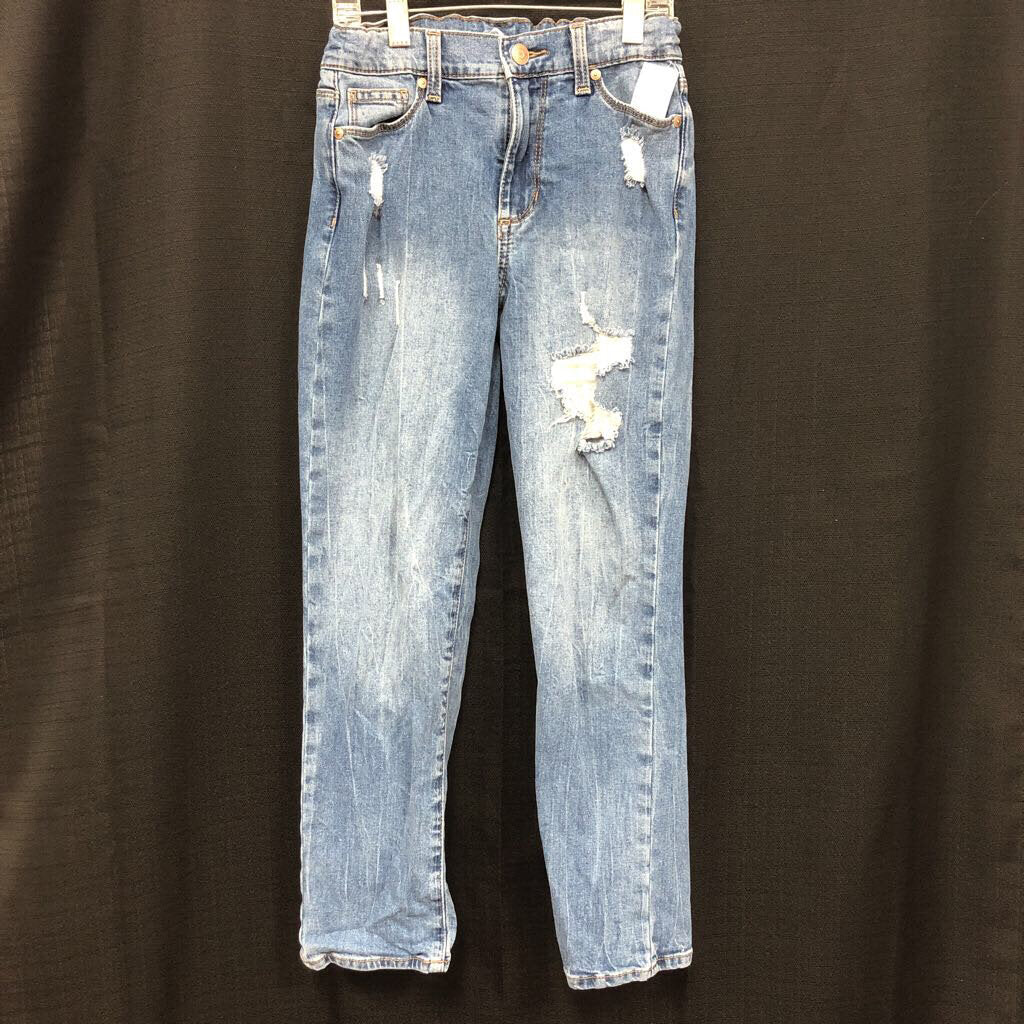 Distressed Denim Pants