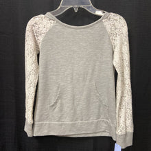 Load image into Gallery viewer, Hooded Lace Top
