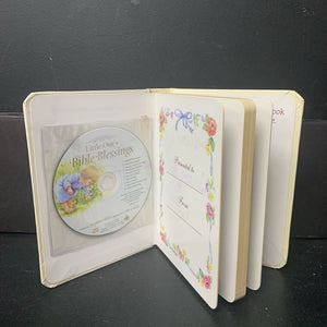 Little One's Bible Blessings (Lullabible Series for Little Ones) W/CD -religion board