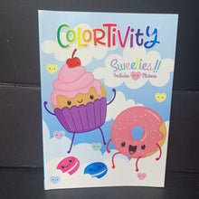 Load image into Gallery viewer, Colortivity: Sweeties Coloring Book -activity paperback
