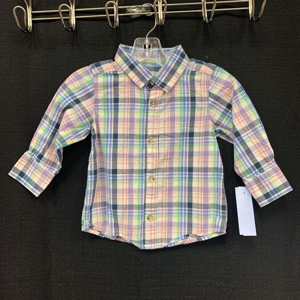 Plaid Button Down Shirt
