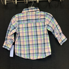 Load image into Gallery viewer, Plaid Button Down Shirt
