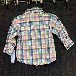 Plaid Button Down Shirt