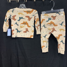 Load image into Gallery viewer, 2pc Dinosaur Sleepwear
