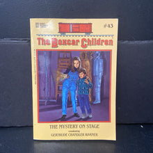 Load image into Gallery viewer, The Mystery on Stage (Gertrude Chandler Warner) (The Boxcar Children) (Albert Whitman &amp; Company Old Cover) -series paperback
