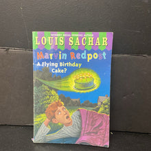 Load image into Gallery viewer, A Flying Birthday Cake? (Marvin Redpost) (Louis Sachar) -series paperback
