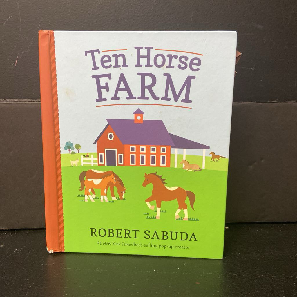 Ten Horse Farm (Robert Sabuda) -pop-up hardcover