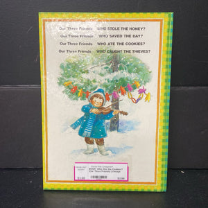 Who Ate the Cookies? (Our Three Friends) (Vintage Collectible 1984) -character hardcover