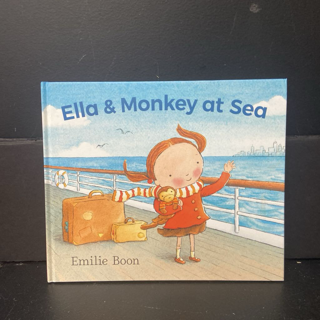 Ella & Monkey at Sea (Emilie Boon) -hardcover