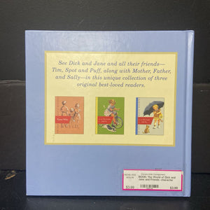 The World of Dick and Jane and Friends -character hardcover