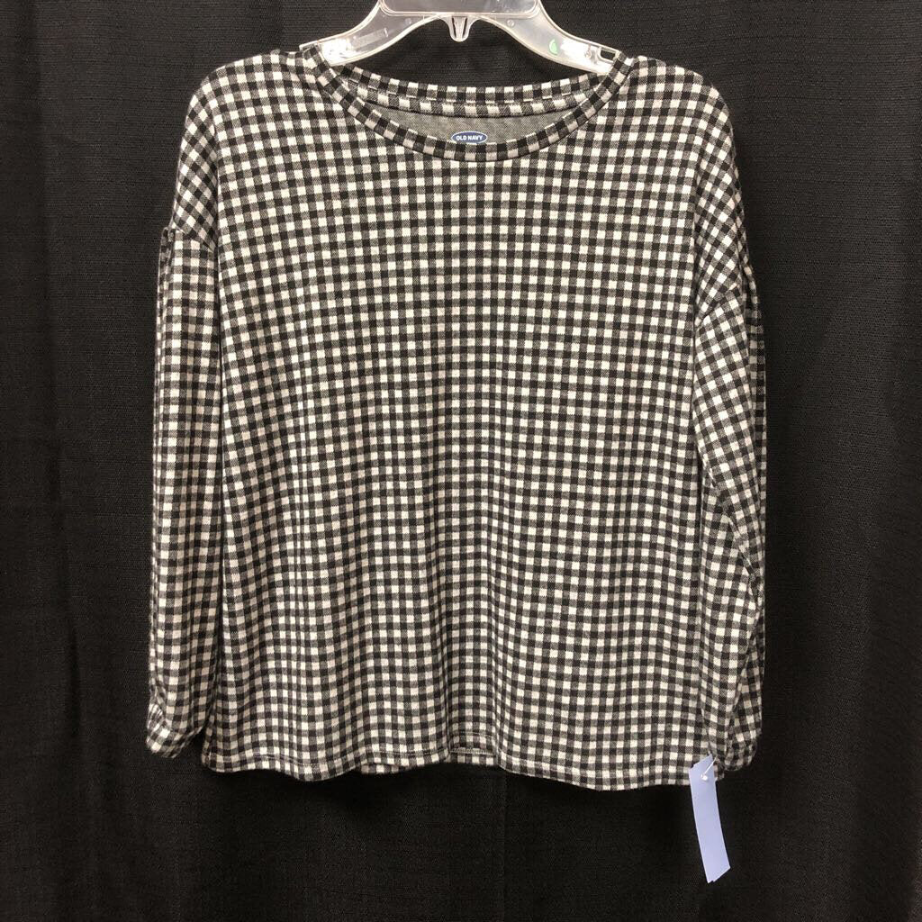 Plaid T-Shirt Top