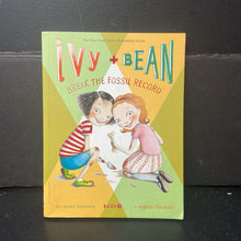 Load image into Gallery viewer, Ivy + Bean Break the Fossil Record (Annie Barrows) (Chronicle Books Cover) -series paperback
