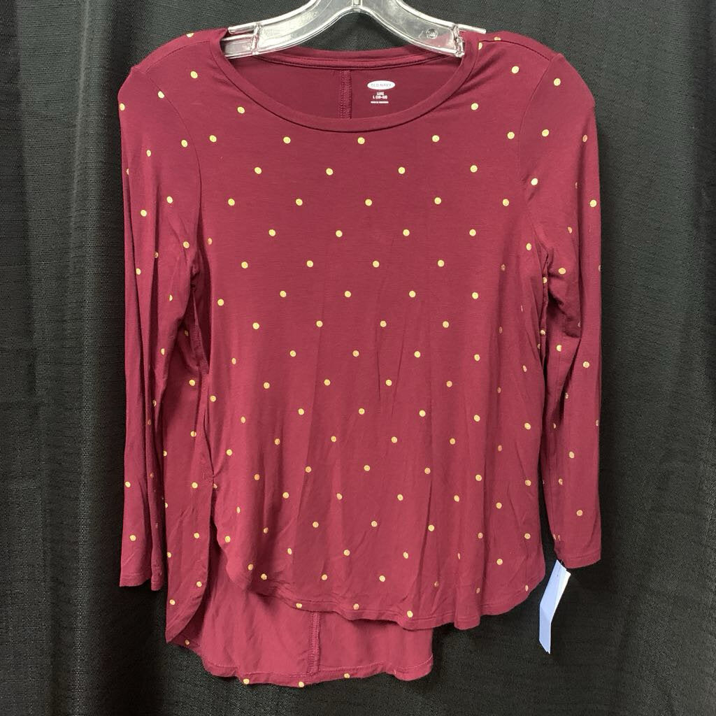 Polka Dot T-Shirt Top