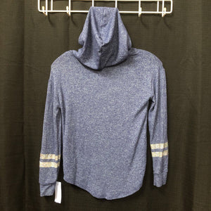 Sparkly Hooded T-Shirt Top