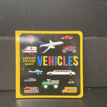 Load image into Gallery viewer, The Kids&#39; Picture Show: Vehicles (Steve Degregorio &amp; Chieri De) -board
