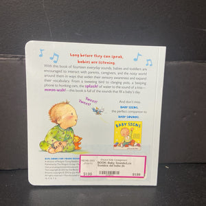 Baby Sounds/Los Sonidos del bebe (In English/Spanish) -board
