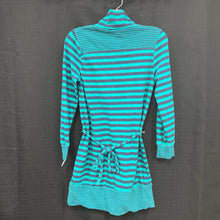 Load image into Gallery viewer, Striped Turtleneck Dress
