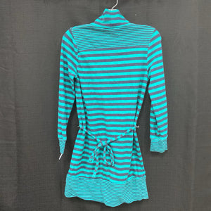 Striped Turtleneck Dress