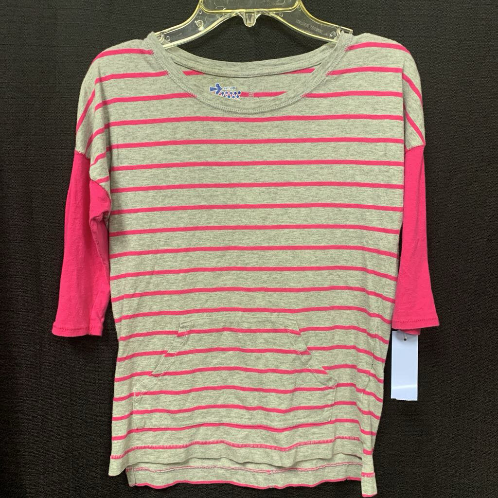 Striped Pocket T-Shirt Top