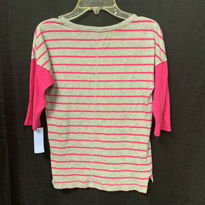 Striped Pocket T-Shirt Top