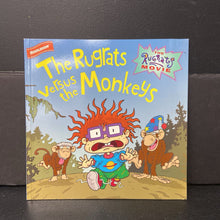 Load image into Gallery viewer, The Rugrats versus the Monkeys (Nickelodeon The Rugrats Movie) (Luke David) -character paperback
