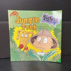 Jungle Trek (Nickelodeon Rugrats) (Stephanie St. Pierre) -character paperback