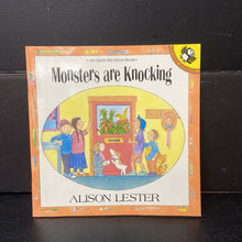 Load image into Gallery viewer, Monsters are Knocking (Alison Lester) (Lift-the-Flap) -paperback
