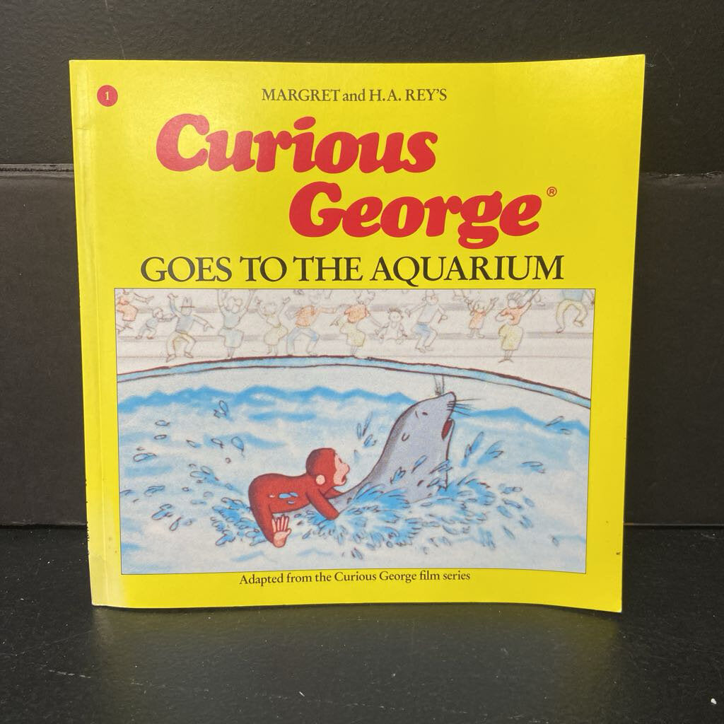 Curious George Goes to the Aquarium (Margaret & H.A. Rey) -character paperback