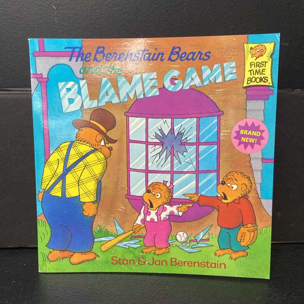 The Berenstain Bears and the Blame Game (Stan & Jan Berenstain) -character paperback