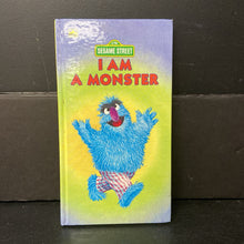 Load image into Gallery viewer, I Am A Monster (Sesame Street) (Golden Book) -character board
