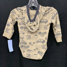 Load image into Gallery viewer, Hooded Car Onesie
