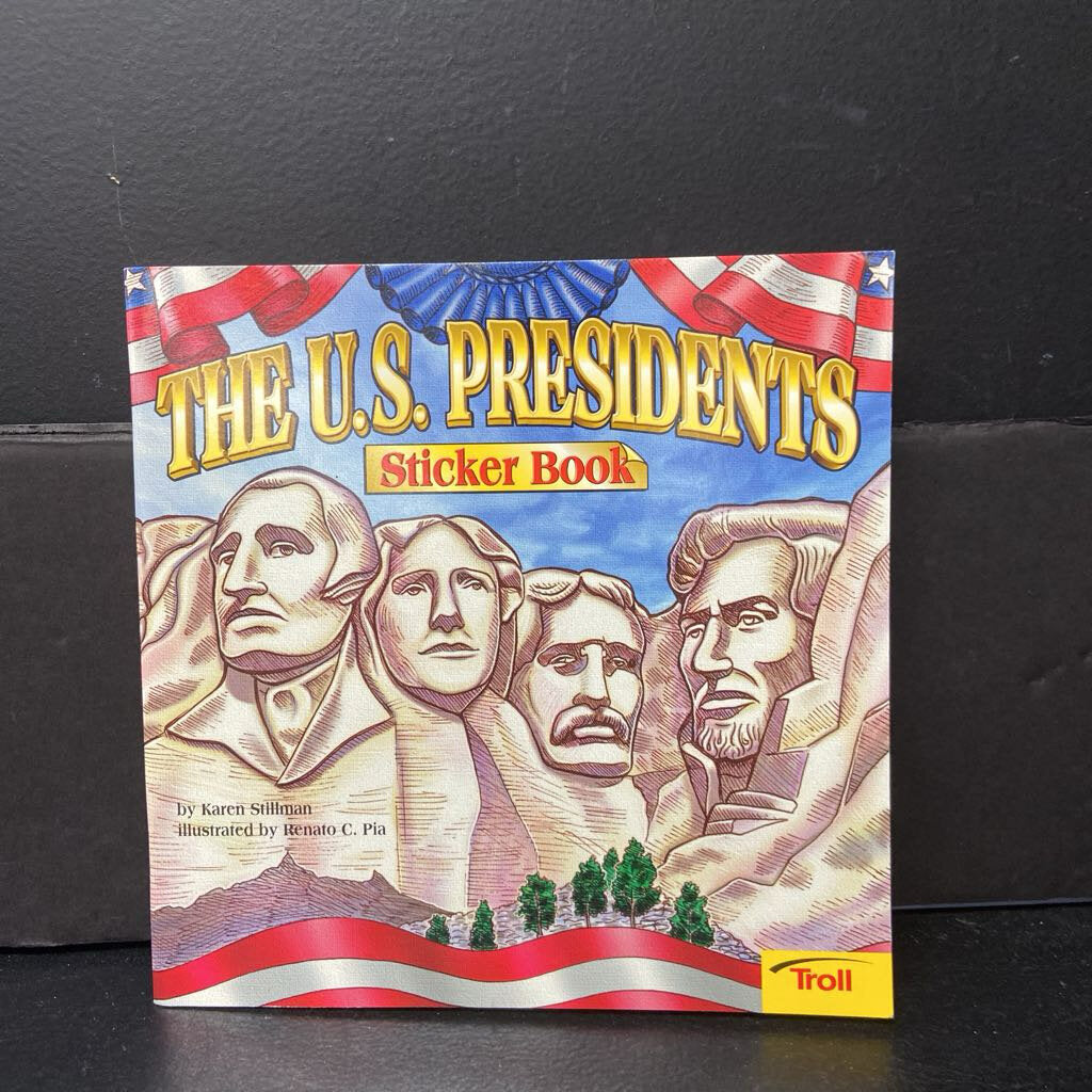 U.S. Presidents Sticker Book (USA) (Karen Stillman) (Notable Person) -educational paperback