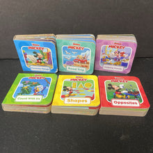 Load image into Gallery viewer, Mickey Mini-Board Books Set (Disney Mickey Mouse &amp; Friends) -character board
