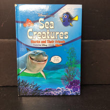 Load image into Gallery viewer, Sea Creatures: Sharks and their Friends (Disney Learning) (David George Gordon) -educational hardcover
