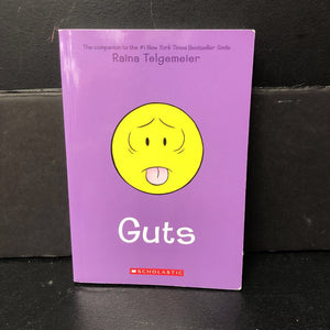 Guts (Graphic Novel) (Smile) (Raina Telgemeier) -series paperback