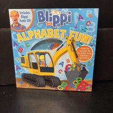 Load image into Gallery viewer, Blippi: Alphabet Fun! (No CD) -character paperback
