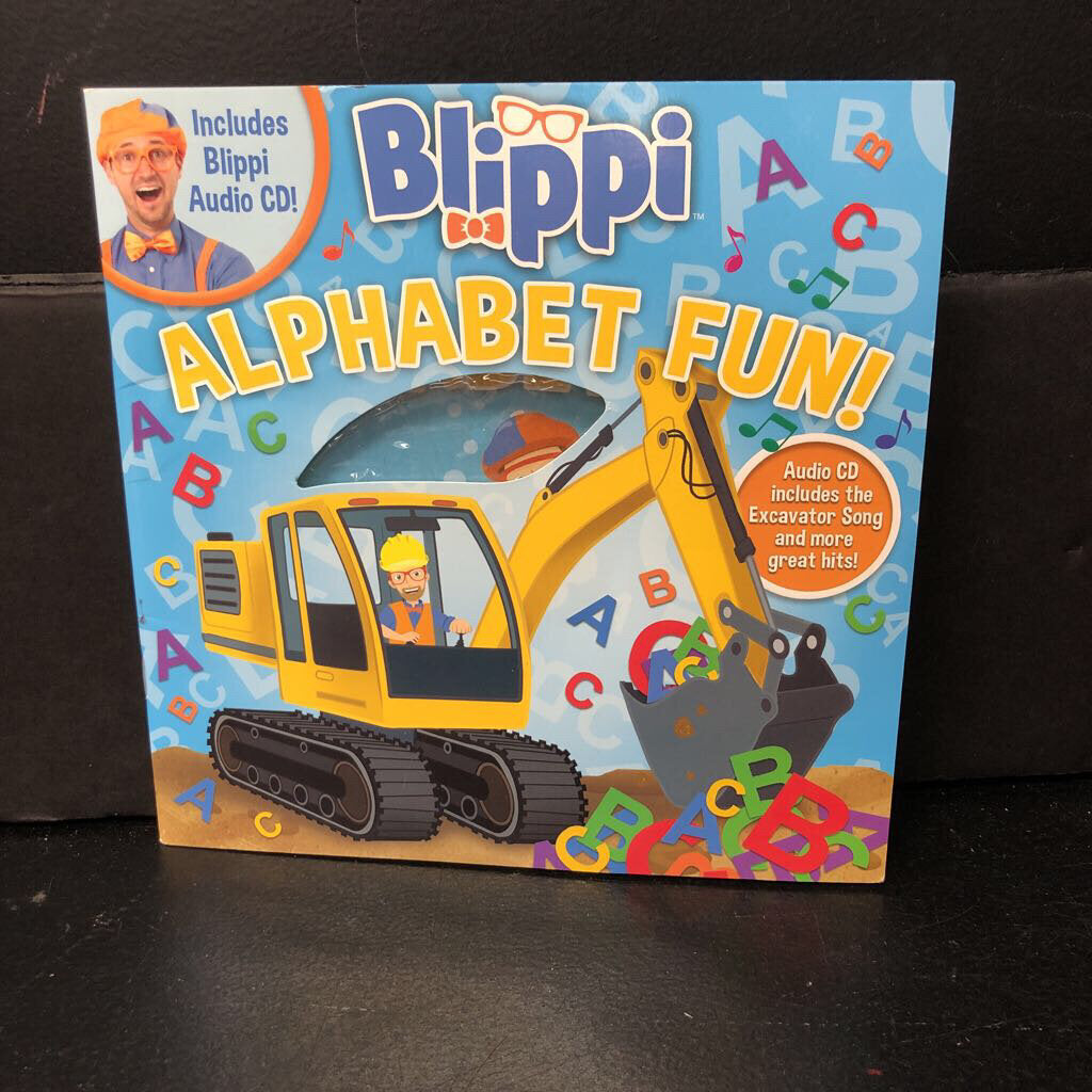 Blippi: Alphabet Fun! (No CD) -character paperback