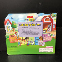 Load image into Gallery viewer, Let&#39;s Go to the Farm (Fisher Price Little People) (Lift-The-Flap) -character board
