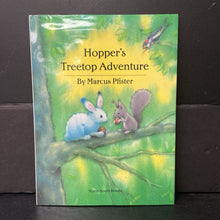 Load image into Gallery viewer, Hopper&#39;s Treetop Adventure (Marcus Pfister) -hardcover

